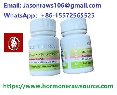 Stromusc ClenButerol 40mCG * 100 ntsiav tshuaj Bolbotrilding CAS: 37148-27-9