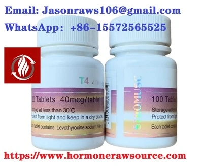 Stromusc T4 (Levothyroxine) 40mCG ntsiav tshuaj rau CAS Bodybuilding CAS: 51-48-9