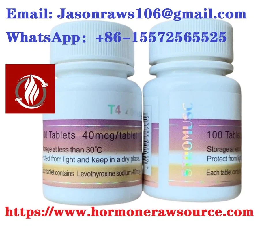 Stromusc t4 (Levelothyroxine) 40mCG rau lub cev nqaijiab Cas: 51-48-9